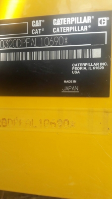 แบคโฮ CAT320D คอมมอลเรล กระบอกดำ ญี่ปุ่น ใช้งาน 2,800 ชั่วโมง ปี 57 ซื้อมือหนึ่งจากเมโทรแคท  ขายทั้งดาวน์หรือเงินสด