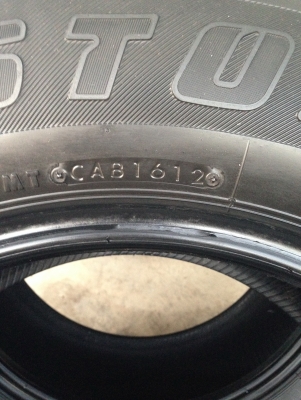 Bridgestone h/t 245 70 r16 ปี 12 สภาพสวย1คู๋T.061-9030026