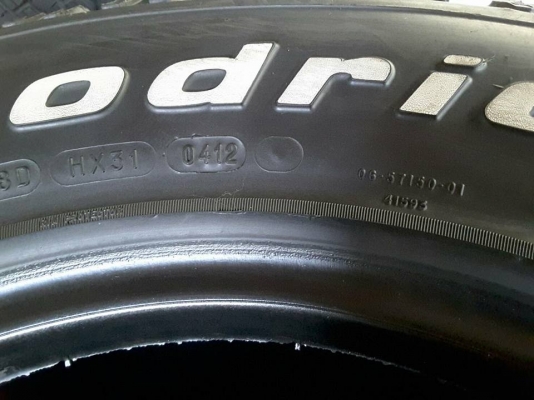 BF All USA. 265-75-16 ปี12 สภาพสวยๆ 1ชุด BF All USA. 265-75-16 ปี12 สภาพสวยๆ 1ชุด