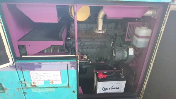 DCA45SBH2-เครื่องปั่นไฟ 37/45kva. DCA45SBH2 #3707867 37/45kva. ULTRA SILENT Denyo Generator by OEK