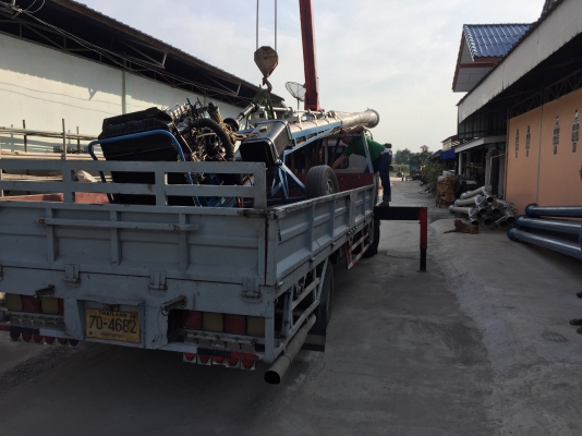 จัดส่งท่อสูบน้ำขนาด 10 นิ้ว ไป จ. บึงกาฬเรียบร้อยแล้วครับ