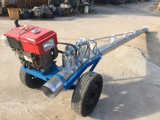 ขายท่อสูบน้ำสแตนเลสขนาด8นิ้วยาว6เมตรพร้อมเครื่องยนต์