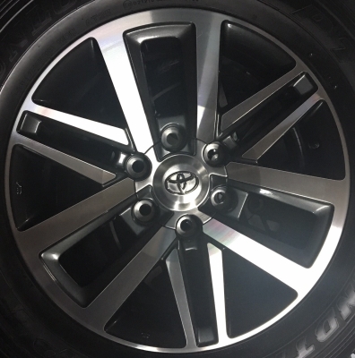 ล้อแม็กพร้อมยางป้ายแดง ออลนิว ฟอร์จูนเนอร์ 265-60-18 ปี 16 ล้อแม็กพร้อมยางป้ายแดง ออลนิว ฟอร์จูนเนอร์ 265-60-18 ปี 16