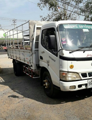 หกล้อ ฮีโน่ DUTRO110ปี50ช่วงยาว4.30ม แอร์ พ.เวอร์ รถห้าง สภาพดีสวยเดิมๆพร้อมใช้ ระบบเชื้อเพลิง LPG+น้ำมัน-โรงงาน เล่ม-ทะเบียนพร้อมโอน