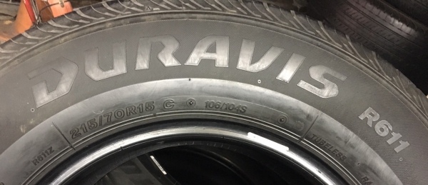 ยาง 215-70-15 Bridgestone Duravis R611 ยาง 215-70-15 Bridgestone Duravis R611