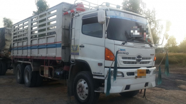 ขาย 2,450,000 HINO MEGA 344 ปี 55 หัวบาง ยางดี คัชซีสวย เครื่องดี เกียร์ดี รถสวยพร้อมใช้เอกสารพร้อมโ