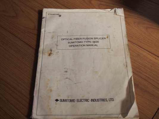 Fusion Splicer มือสอง Sumitomo Type 35SE Made in Japan