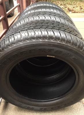 ยาง Bridgestone 265 60 18 ปี16 ดอกเต็ม ใช้กันยาว ราคาไม่แพง