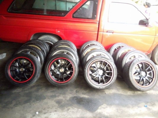 แม็กขอบ 16 เดิมๆ ใส่รถ 4 รู 100 และ 114 พร้อมยาง ปี 15 ราคา 6900 บาท แม็กขอบ 16 เดิมๆ ใส่รถ 4 รู 100 และ 114 พร้อมยาง ปี 15 ราคา 6900 บาท