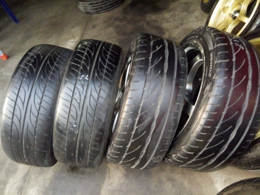 แม็ก 17 กว้าง 7.5 ออฟ 42 สีไฮเปอร์ซิลเวอร์ ใส่รถ 4 รู 100 พร้อมยาง แม็ก 17 กว้าง 7.5 ออฟ 42 สีไฮเปอร์ซิลเวอร์ ใส่รถ 4 รู 100 พร้อมยาง