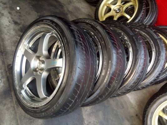 แม็ก 17 กว้าง 7.5 ออฟ 42 สีไฮเปอร์ซิลเวอร์ ใส่รถ 4 รู 100 พร้อมยาง แม็ก 17 กว้าง 7.5 ออฟ 42 สีไฮเปอร์ซิลเวอร์ ใส่รถ 4 รู 100 พร้อมยาง