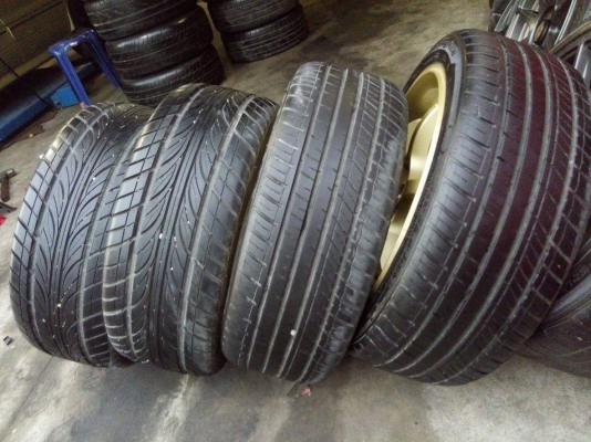 แม็ก 17 กว้าง 7 ออฟ 40 พร้อมยางปลายปี 15 ราคา 7500 บาท