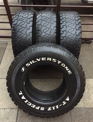 ยาง All Silverstone 31 10.5 R15 ปี12 พร้อมใช้งาน ราคาไม่แพง