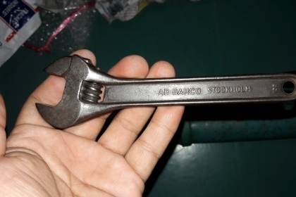 ขายประแจเลื่อน BAHCO 6"MADE IN SWEDEN.งานเก่าสภาพใช้งาน