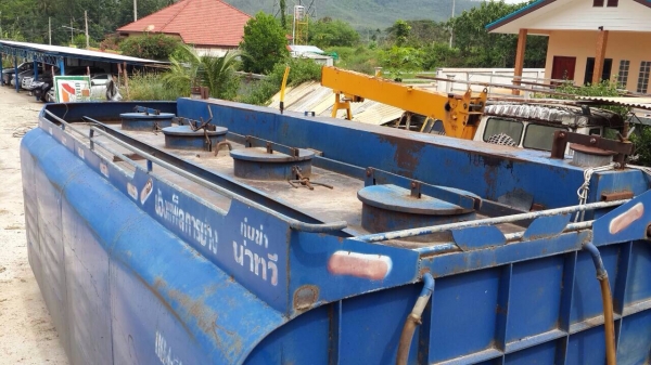 ขายแท๊งค์น้ำยางสด ขนาด 22000 ลิตร ยกลงจาก ISUZU DECA 360 ราคา 80000