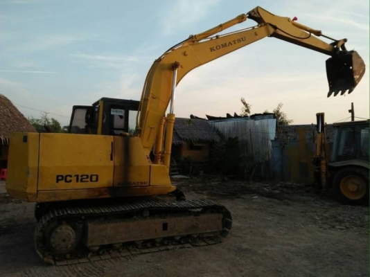 ขายรถแบคโฮ komatsu pc120-5 เครื่องเดิม ปั๊มเดิม เอกสารซื้อขาย ขายรถแบคโฮ komatsu pc120-5 เครื่องเดิม ปั๊มเดิม เอกสารซื้อขาย