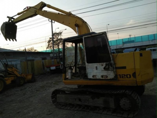 ขายรถแบคโฮ komatsu pc120-5 เครื่องเดิม ปั๊มเดิม เอกสารซื้อขาย ขายรถแบคโฮ komatsu pc120-5 เครื่องเดิม ปั๊มเดิม เอกสารซื้อขาย