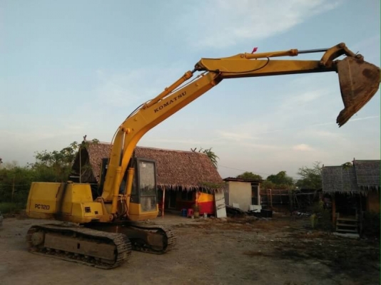 ขายรถแบคโฮ komatsu pc120-5 เครื่องเดิม ปั๊มเดิม เอกสารซื้อขาย ขายรถแบคโฮ komatsu pc120-5 เครื่องเดิม ปั๊มเดิม เอกสารซื้อขาย