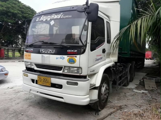 ขายรถสิบล้อหัวลาก (เฉพาะหัว) ISUZU เครื่อง 320 แรง ปี่ 49 พร้อมใช้งาน ทะเบียนพร้อม
