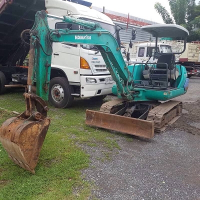 ขายรถแบ็คโฮ KOMATSU PC 25-1 เดิมๆ ตามรุ่น พร้อมใช้งาน เอกสารซื้อขาย