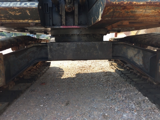 รถแบคโฮหัวกระแทกเก่าญี่ปุ่น KOBELCO SK60SR JAPAN