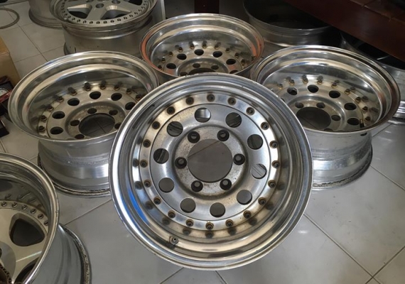 ล้อหยดน้ำ DUNLOP JAPAN ขอบ 15x8.5 -35 6รูกระบะ ออฟลึก ถูกๆ