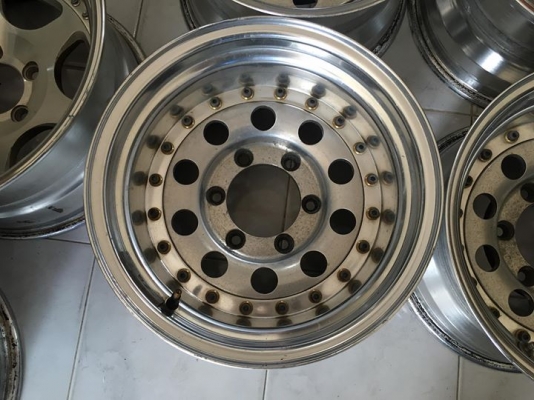ล้อหยดน้ำ DUNLOP JAPAN ขอบ 15x8.5 -35 6รูกระบะ ออฟลึก ถูกๆ