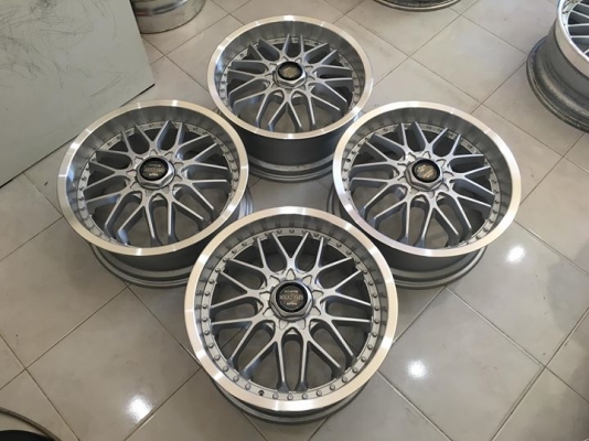 ขายล้อ MANARAY SPORT MJ9 ขอบ 17x7.5&quot; ET+46 5/100-114.3 ประมูลญี่ปุ่น
