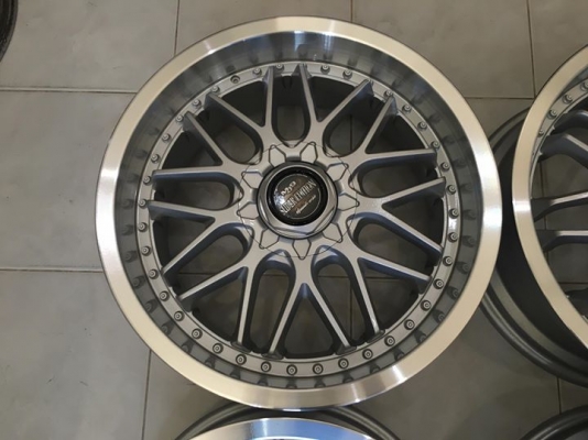 ขายล้อ MANARAY SPORT MJ9 ขอบ 17x7.5&quot; ET+46 5/100-114.3 ประมูลญี่ปุ่น