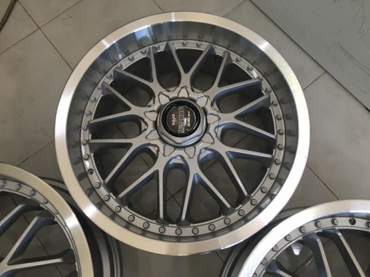 ขายล้อ MANARAY SPORT MJ9 ขอบ 17x7.5&quot; ET+46 5/100-114.3 ประมูลญี่ปุ่น