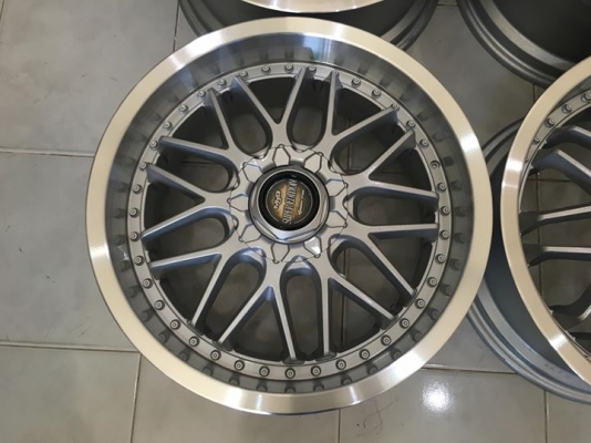 ขายล้อ MANARAY SPORT MJ9 ขอบ 17x7.5&quot; ET+46 5/100-114.3 ประมูลญี่ปุ่น