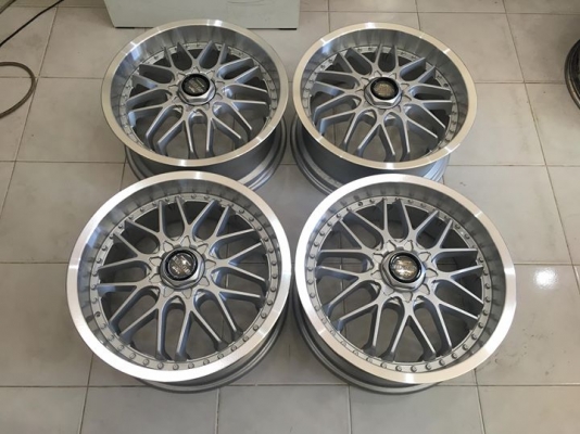 ขายล้อ MANARAY SPORT MJ9 ขอบ 17x7.5&quot; ET+46 5/100-114.3 ประมูลญี่ปุ่น