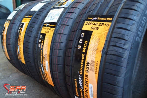 CONTINENTAL MC5 245/40R18 เส้นละ 3,800 บาท CONTINENTAL MC5 245/40R18 เส้นละ 3,800 บาท