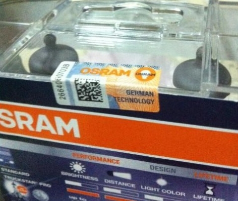 หลอดไฟหน้าสิบล้อ H4 24V. สว่างขึ้น 100\% หลอดไฟหน้าสิบล้อ H4 24V. สว่างขึ้น 100\%