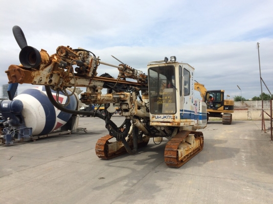 รถเจาะ Furukawa HCR9-DSIII SN: 516779 ปี 2003 สภาพใหม่มาก ๆ นำเข้าจากญี่ปุ่น ถึงไทยแล้วครับ รถเจาะ Furukawa HCR9-DSIII SN: 516779 ปี 2003 สภาพใหม่มาก ๆ นำเข้าจากญี่ปุ่น ถึงไทยแล้วครับ