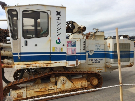 รถเจาะ Furukawa HCR9-DSIII SN: 516779 ปี 2003 สภาพใหม่มาก ๆ นำเข้าจากญี่ปุ่น ถึงไทยแล้วครับ รถเจาะ Furukawa HCR9-DSIII SN: 516779 ปี 2003 สภาพใหม่มาก ๆ นำเข้าจากญี่ปุ่น ถึงไทยแล้วครับ