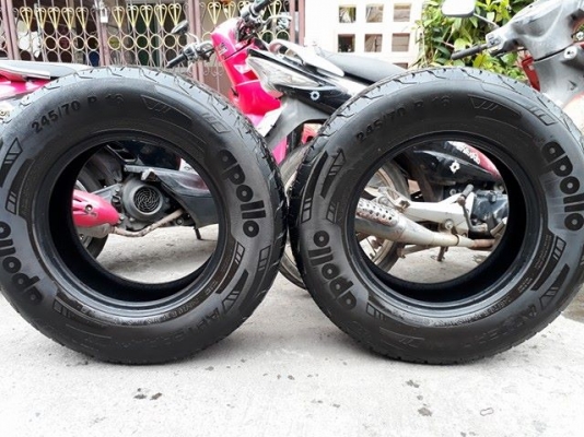ยาง apollo 245/70/16 ปี 3015 1คู่