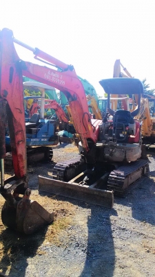 รถแม็คโค KUBOTA KX91-3 ไม่มีไลน์กระแทก ขายตามสภาพ รถยังใช้งานได้ปกติ