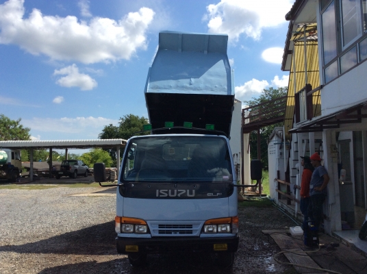 รถบรรทุกดั้ม 6 ล้อ ISUZU NKR เครื่อง 110 แรง ห้างแท้ ปี 40