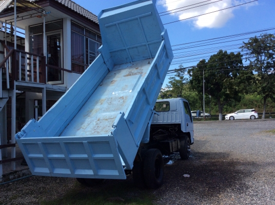 รถบรรทุกดั้ม 6 ล้อ ISUZU NKR เครื่อง 110 แรง ห้างแท้ ปี 40