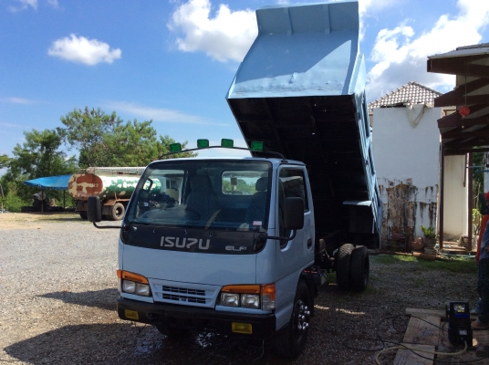 รถบรรทุกดั้ม 6 ล้อ ISUZU NKR เครื่อง 110 แรง ห้างแท้ ปี 40