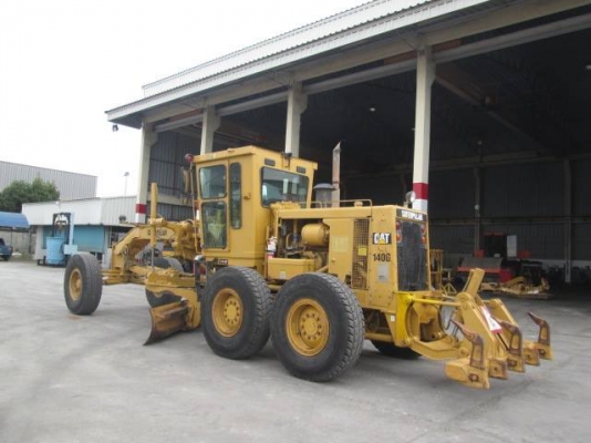 รุ่น/Model: 140G เลขถัง/S/No: 72V15519 ปี/Year:1993 ชั่วโมงใช้งาน/Hour: 11,154 รุ่น/Model: 140G เลขถัง/S/No: 72V15519 ปี/Year:1993 ชั่วโมงใช้งาน/Hour: 11,154