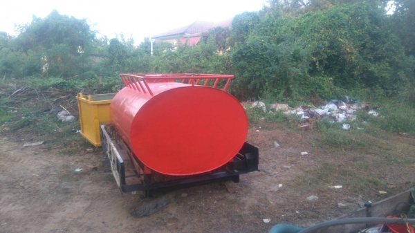 ขายด่วน ถังน้ำ2000ลิตรพรัอมเครืองอุปกรณ์ ใช้งานได้ทันที