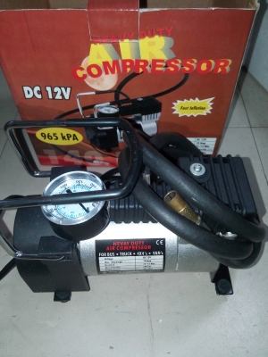 ปั๊มลมพกพา  heavyduty for bus truck 4x4 van  เหมาะสำหรับติดรถไว้ยามฉุกเฉิน