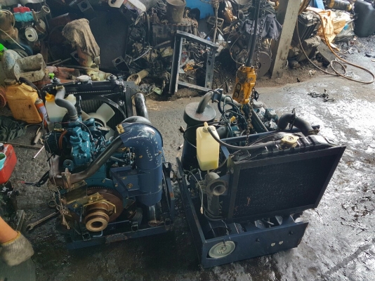 เครื่องยนต์ kubota 2สูบ 13แรงม้า สภาพครบชุด พร้อมใช่งาน นำเข้าจากญี่ปุ่น สภาพสวย