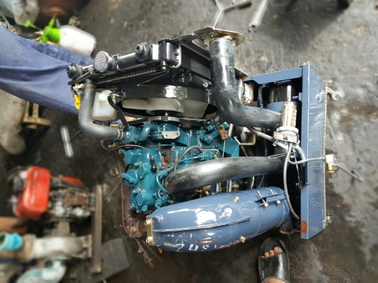 เครื่องยนต์ kubota 2สูบ 13แรงม้า สภาพครบชุด พร้อมใช่งาน นำเข้าจากญี่ปุ่น สภาพสวย