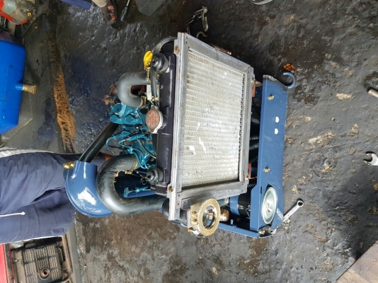 เครื่องยนต์ kubota 2สูบ 13แรงม้า สภาพครบชุด พร้อมใช่งาน นำเข้าจากญี่ปุ่น สภาพสวย