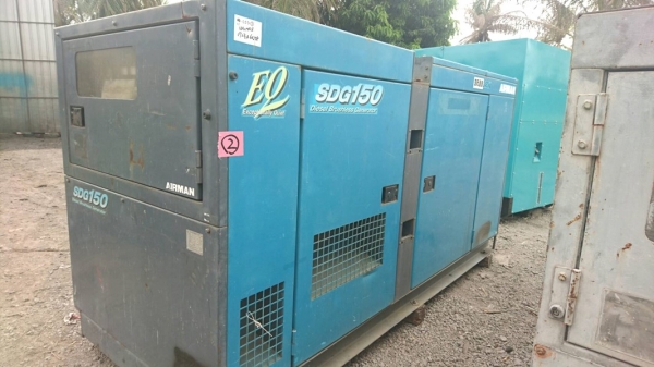 SDG150S - เครื่องปั่นไฟ 125/150kva. 7281hrs. นำเข้าจากญี่ปุ่น by OEK