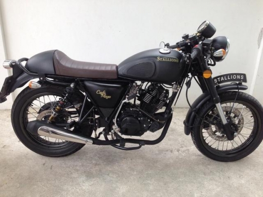 Stallions Centaur Cafe Mega รุ่นพิเศษ ปี2016 รถ 5เดือนวิ่งพันโลใหม่วิ่งน้อย สภาพใหม่