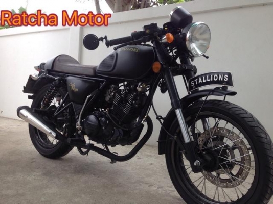 Stallions Centaur Cafe Mega รุ่นพิเศษ ปี2016 รถ 5เดือนวิ่งพันโลใหม่วิ่งน้อย สภาพใหม่